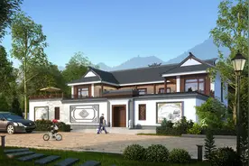 河南徐老板，回乡建四合院别墅，准备大摆100桌酒席，真阔气图片
