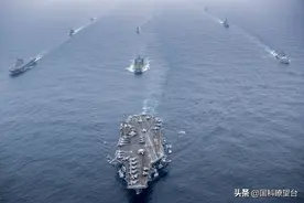 美日航母进入孟加拉湾声东击西，但仍然逃不出东风导弹钢雨式打击图片