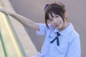 JK少女丨第一眼就喜欢的人，真的会喜欢很久很久图片