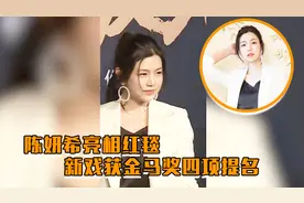 陈妍希亮相红毯，新戏将和以往有很大不同视频封面