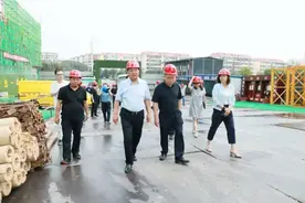 太原市万柏林区：杨俊民调研重点项目建设、环境保护和创城工作图片