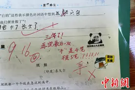 95后女教师用表情包批改作业，深受学生喜欢图片
