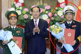 越南海军中将司令，与日俄关系密切，主管越占岛礁，是个强硬派图片