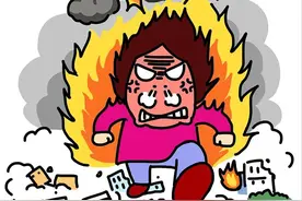 安慰别人一套一套，轮到自己鸡飞狗跳……图片