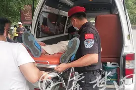 老人景区内突发癫痫口吐白沫 十堰医生路过施救图片