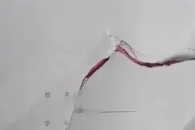 弟弟不写作业，家长撕毁姐姐录取通知书，网友：偏心也该有个限度图片