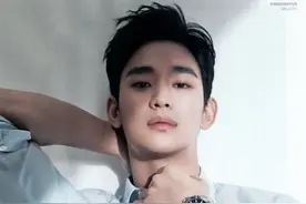 终于营业！都教授金秀贤杂志写真，冷酷帅气！图片