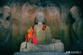 唐代首个皇家寺院——慈善寺石窟图片