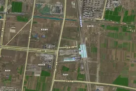 京沪高铁山东段，六座高铁站附近的建设情况（卫星图）图片