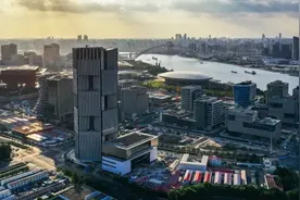 新开发银行总部大楼全面建成 总建筑面积12.6万平方米图片
