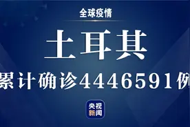 土耳其新增61967例新冠肺炎确诊病例 累计确诊4446591例图片