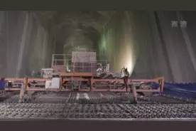 18分钟可灌满整个西湖！白鹤滩水电站泄洪洞工程完工图片