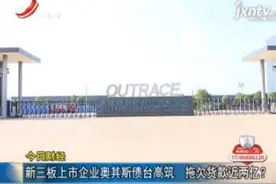 宜春高安：新三板上市企业奥其斯债台高筑 拖欠贷款近两亿？视频封面
