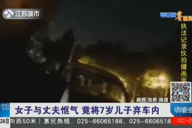 徐州：7岁男童被母亲弃车内，民警联系父亲，对方拒绝接回孩子视频封面