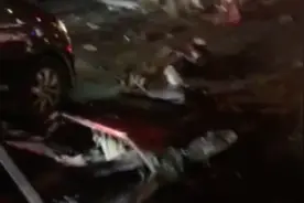 G75兰州南收费站重大交通事故致多人死伤，亲历者拍下现场画面视频封面