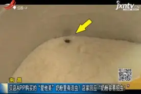 南昌：贝店APP购买的“爱他美”奶粉里有活虫？店家回应“奶粉容易招虫！”视频封面