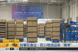 双11物流迎来“高考”京东“京顺达”将快递送达时间精确到分钟级视频封面