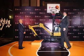 卡特彼勒成为CBA联赛官方赞助商图片