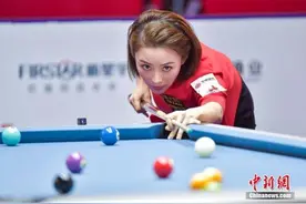 女子九球世锦赛：潘晓婷出师不利图片