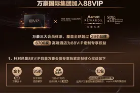 万豪会员权益全面接入阿里88VIP 阿里生态会员体系推动全球最大规模会员升级图片