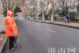 淮南今冬首雪了无痕 惊鸿一瞥来去匆匆图片