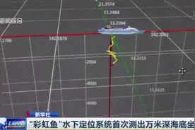 厉害了！“彩虹鱼”开启水下定位系统，首次测出万米深海底坐标视频封面