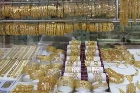 在阿联酋迪拜的这条街上，买黄金就跟买白菜一样图片
