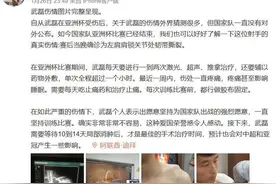 伤情图曝光！武磊为中国忍痛出战，影响新赛季亚冠图片