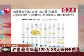 上市公司独立董事是怎样的存在？最高年薪120万，88人兼任5独董视频封面