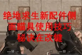 绝地求生问君可知侧面瞄具怎么用？设置方法攻略秒懂图片
