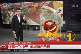 春节“年味地图”出炉：烤鸭成全国人气榜首，成都串串征服南京人视频封面