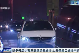 除夕开启小客车高速免费通行 上海各道口通行平稳顺畅视频封面