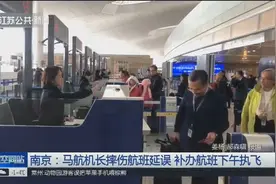 马航机长摔伤右臂导致航班取消，补办航班下午出发，机长回国治疗视频封面