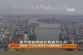 春节银联网络交易破万亿元视频封面