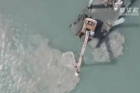 海南联网二回工程首根海底电缆成功登陆海南澄迈视频封面