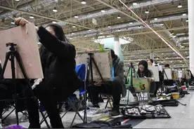 90秒｜直击现场！7.6万艺考生报考山东工艺美院创历史新高视频封面