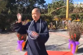 台女法师“作法”高速自转150圈最后吐一地，台网友：又是个神棍图片