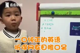 4岁男孩英语溜得飞起 网友：我还不如宝宝视频封面
