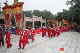 黄埔“波罗诞”千年庙会上，重现“五子朝王”民俗文化图片