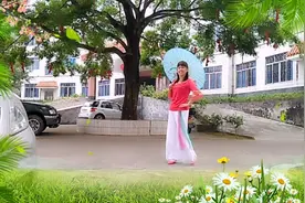 广东菲菲广场舞《小河淌水》视频封面