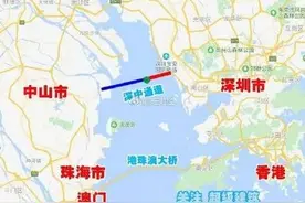 超级工程“深中通道”开工建设，难度或超越港珠澳大桥图片
