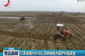 江西省拨付41.6亿元耕地地力保护补贴资金视频封面