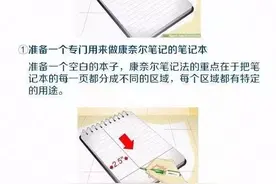 高效记笔记：康奈尔笔记法 为你提高学习效率图片