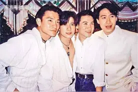 四大天王18岁：郭富城惊艳黎明无人能及，刘德华稚嫩张学友亮了图片