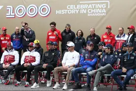 F1上海站，法拉利还是输给了奔驰，汉密尔顿夺冠图片