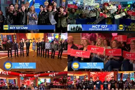 “K-POP效应NCT 127来了”撼动纽约时代广场图片