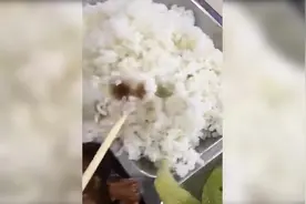 饭中现“乌黑”状物体，深圳一的哥质疑机场快餐店用发霉米做饭