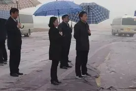 临颍县举行2019年第一季度重点项目建设观摩活动图片