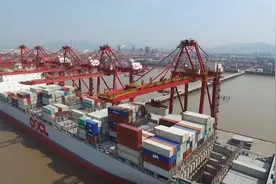 宁波舟山港首次在作业中应用5G网络视频封面