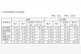 重庆协信地产板块去年赚7亿元 物管收入同比增126%图片